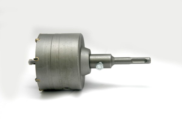 Bohrkrone Standard inkl. Schaft u. Bohrer Ø 80mm